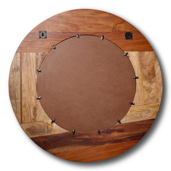 Круглое зеркало лофт, МАНИША — изображение 3