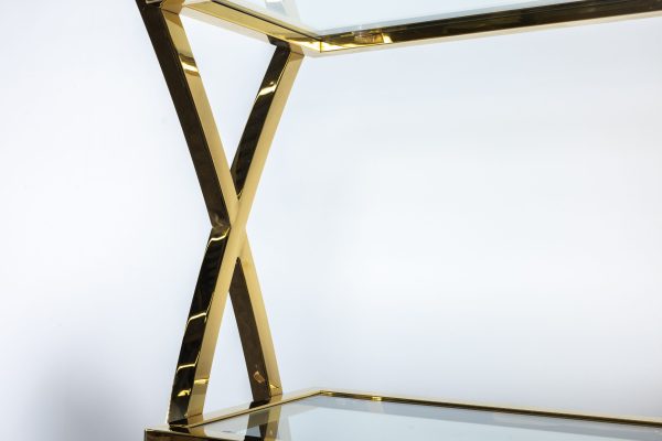 Стеллаж Glossy gold 2x0.9x0.35м — изображение 4