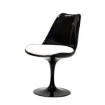 Стул Tulip black & white