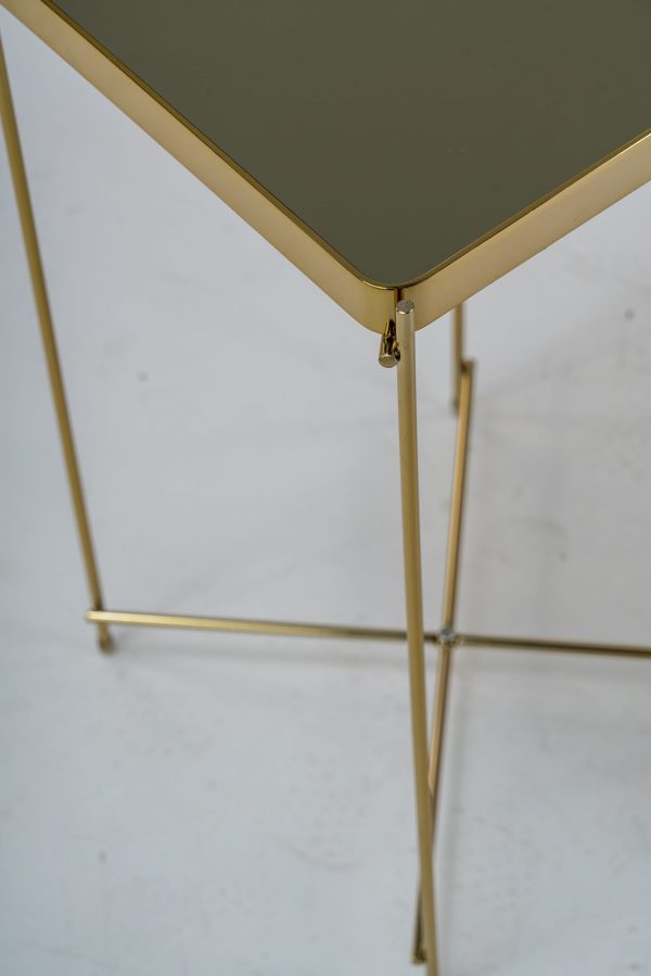 Кофейный столик Square S Gold 0.6x0.32x0.32м — изображение 4