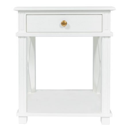 Тумба прикроватная Freigraf White 0.6x0.5x0.4м