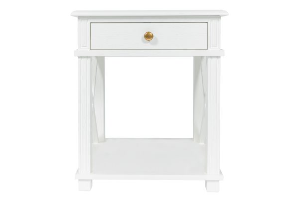 Тумба прикроватная Freigraf White 0.6x0.5x0.4м