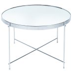 Приставной столик Gatsby L Silver 0.38x0.63x0.63м