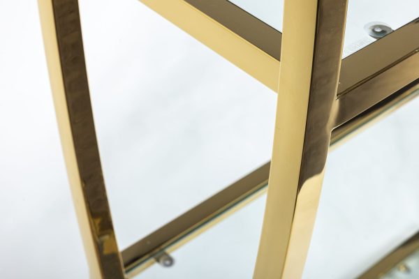 Стеллаж Glossy gold 2x0.9x0.35м — изображение 3