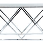 Консоль Triangles Silver 0.74x1.2x0.35м