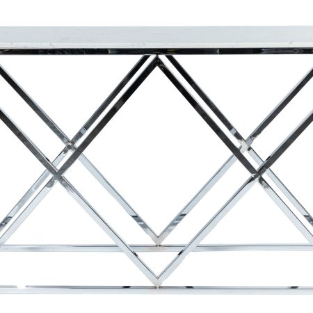 Консоль Triangles Silver 0.74x1.2x0.35м