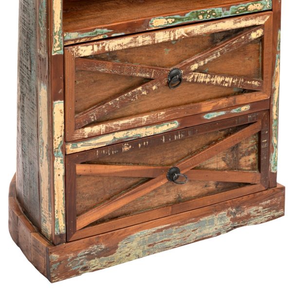 САГАР, стеллаж лофт, 2 ящика, массив — изображение 4