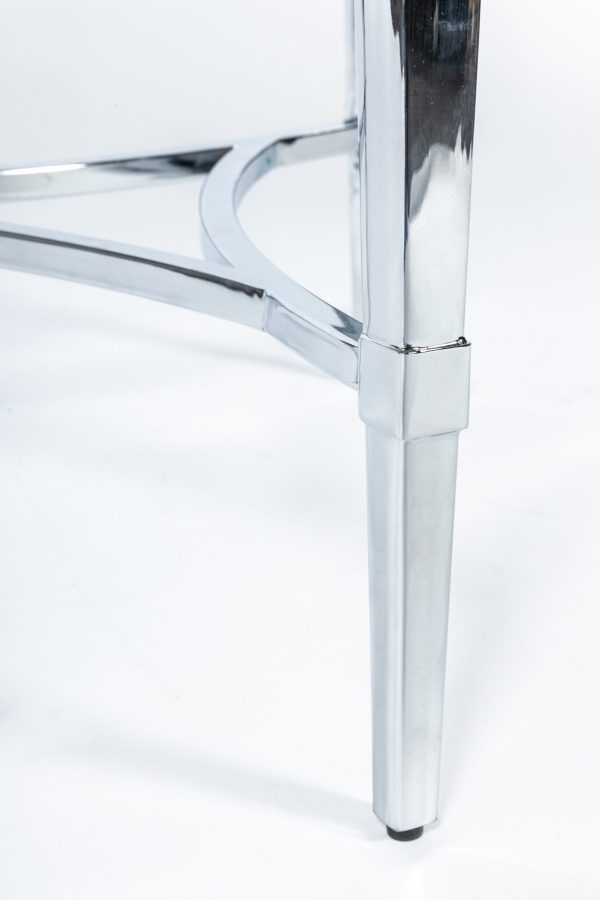 Кофейный столик Glossy Silver 0.6x0.55x0.55м — изображение 4