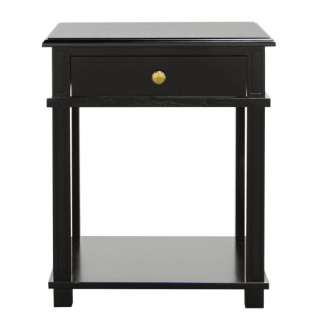 Тумба прикроватная Freigraf Black 0.6x0.5x0.4м