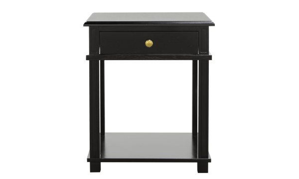 Тумба прикроватная Freigraf Black 0.6x0.5x0.4м