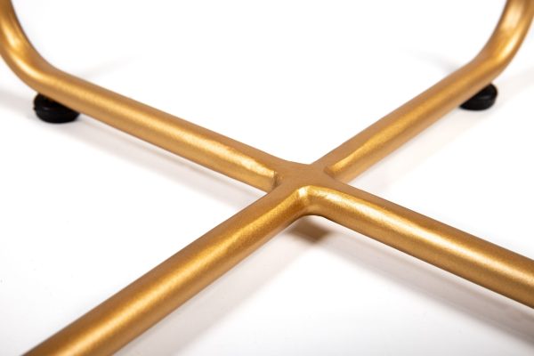 Кофейный столик Marble белый 0.45x0.4x0.4м — изображение 4