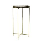 Приставной столик Gatsby S Gold 0.6x0.32x0.32м