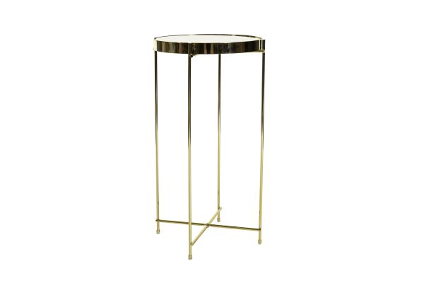 Приставной столик Gatsby S Gold 0.6x0.32x0.32м