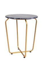 Кофейный столик Marble серый 0.45x0.4x0.4м — изображение 2