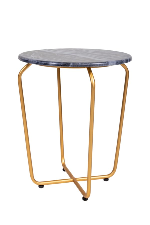 Кофейный столик Marble серый 0.45x0.4x0.4м — изображение 2