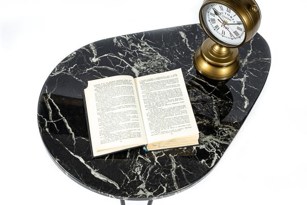 51631bf1ad69e42fc56dba76b00319cb Кофейный столик Marble Black 0.35x0.7x0.5м — изображение 3