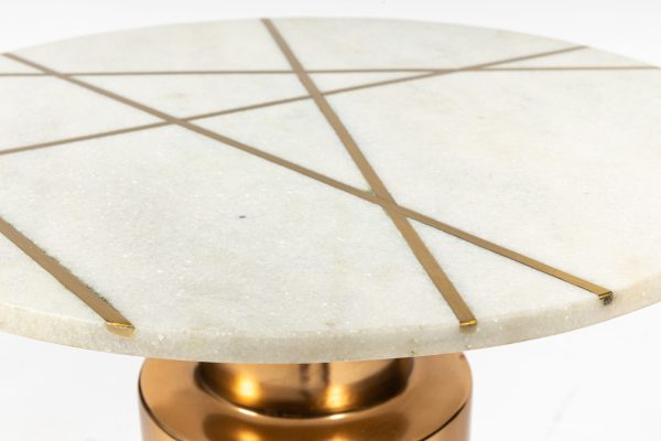 58222cfcb2d36c4441c32164fe3bcad2 Кофейный столик STAND M белый 0.61x0.5x0.5м — изображение 2