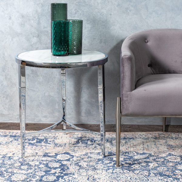 Кофейный столик Glossy Silver 0.6x0.55x0.55м — изображение 5