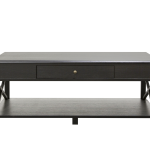 Кофейный столик Freigraf Black 0.45x1.2x0.7м