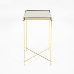 Кофейный столик Square S Gold 0.6x0.32x0.32м