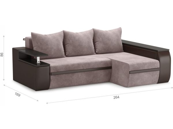 Диван «Атика NEW» ПР, Cortex/Latte — изображение 4