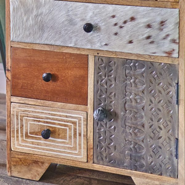 Комод из массива, ГОБИНД 7 ящиков — изображение 5