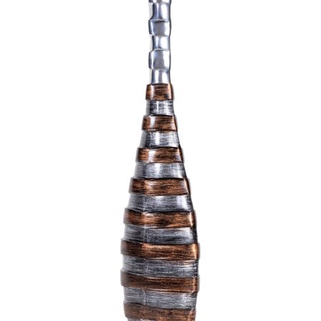 Ваза металлическая средняя STRIPES 0.66x0.16x0.06м