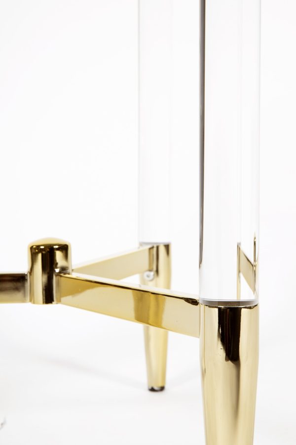 Приставной столик Ghost M Gold 0.61x0.5x0.5м — изображение 5