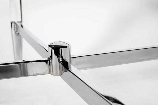 Приставной столик Ghost L Silver 0.42x0.95x0.95м — изображение 4