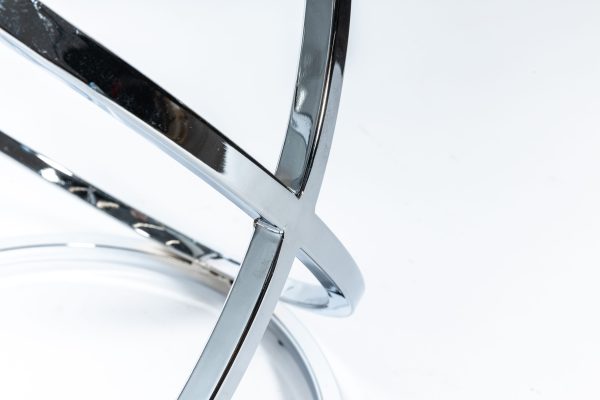 Кофейный столик Glossy Sphere Silver 0.55x0.6x0.6м — изображение 2