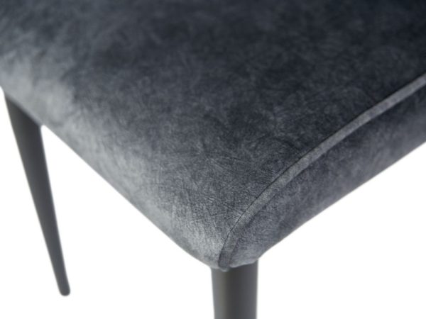 Стул «Дейзи», Диджитал графит, каркас черный — изображение 5