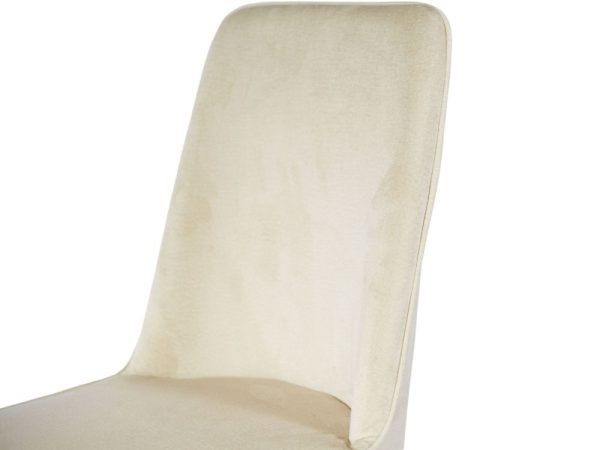 Стул «Дейзи», Монолит беж, каркас белый — изображение 6