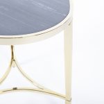 Кофейный столик Glossy Gold 0.6x0.55x0.55м