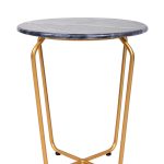 Кофейный столик Marble серый 0.45x0.4x0.4м