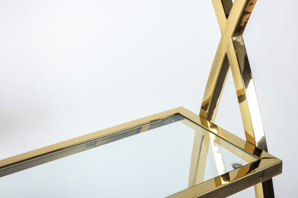 Стеллаж Glossy gold 2x0.9x0.35м — изображение 5