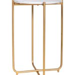 Кофейный столик Tic white 0.55x0.35x0.35м