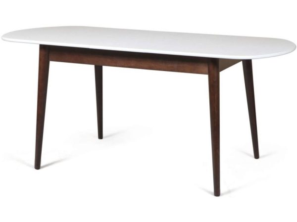 Стол «Эней» 130x80, Белый+Dark Oak — изображение 3