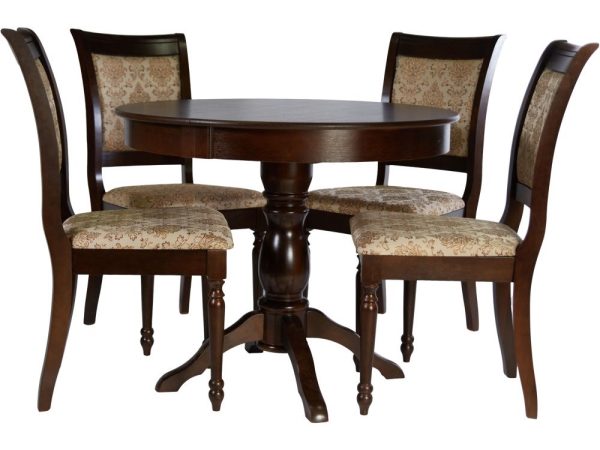 Обеденная группа (Стол Гелиос и 4 стула Ника), 2.005.1 Dark Oak — изображение 2