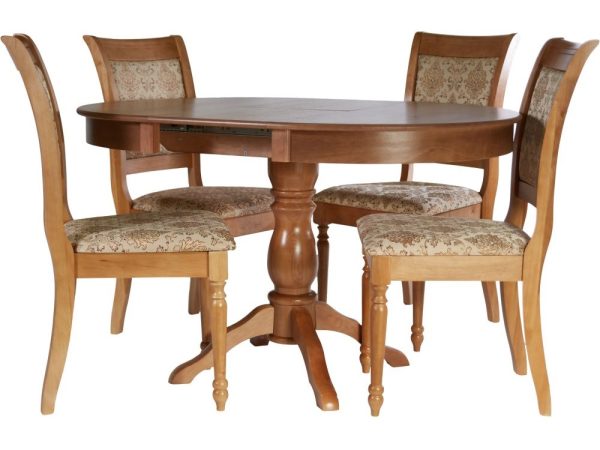 gelios-stol_-r_43-dub_4 Обеденная группа (Стол Гелиос и 4 стула Ника), 2.005.1 Р-43 (Дуб) — изображение 3