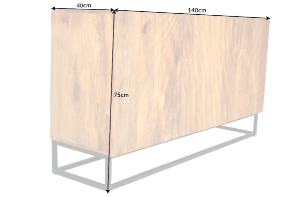 Комод из массива, ЛАХАРА — изображение 3