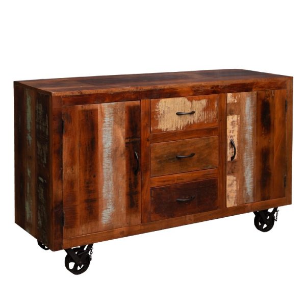 Комод из массива в стиле лофт, МАНИША — изображение 2