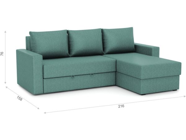 Диван «Лео», Bingo mint — изображение 4