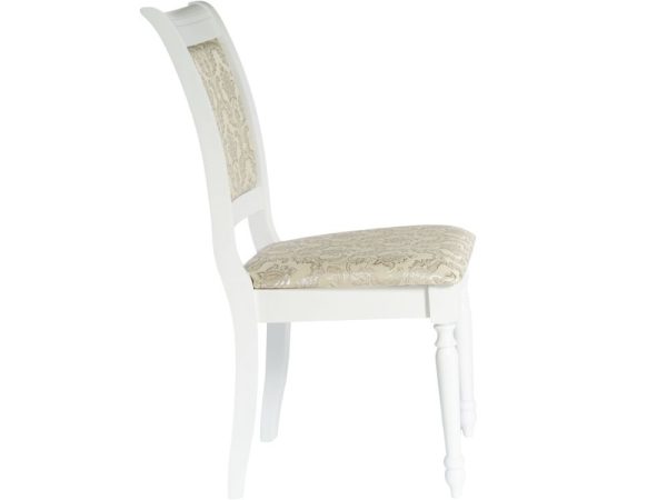 Стул «Ника», ткань 2.012.01, Белый — изображение 4