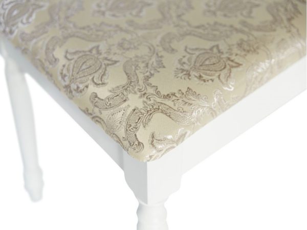 Стул «Ника», ткань 2.012.01, Белый — изображение 5