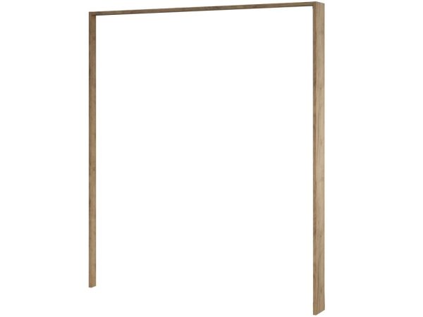 Шкаф «Мишель» 4-х дверный, Дуб крафт золотой/Белый жемчуг — изображение 4