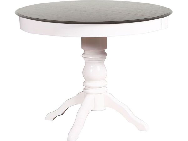 Стол «Прометей» D100, Dark Oak+Cream White — изображение 2