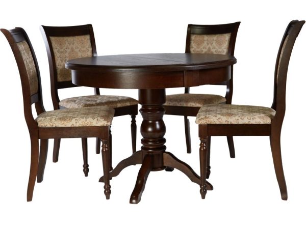 Стол «Прометей» D100, Dark Oak — изображение 7