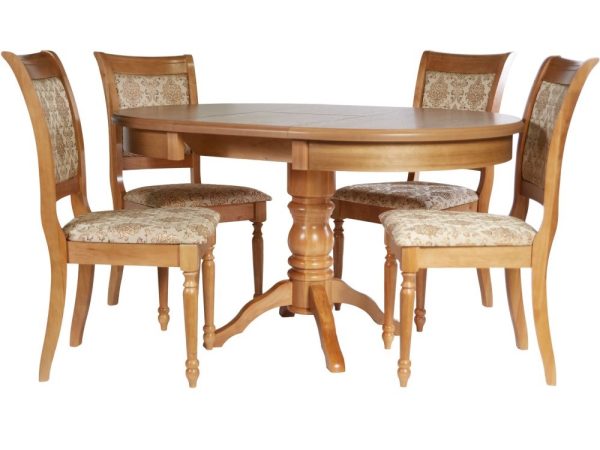 prometey-stol_-r_43-dub_5 Обеденная группа (Стол Прометей и 4 стула Ника), 2.005.1 Р-43 (Дуб) — изображение 3