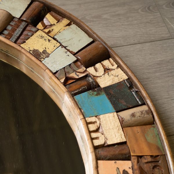 Круглое зеркало из массива, САРИКА 3 — изображение 4