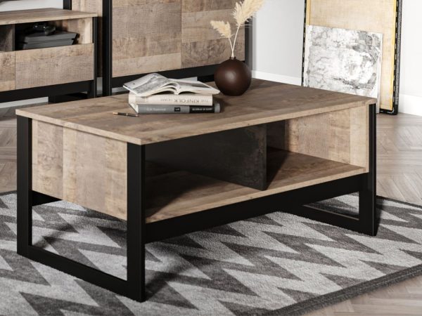 Гостиная «Стокгольм-2», Дуб гранж песочный/железный камень — изображение 4